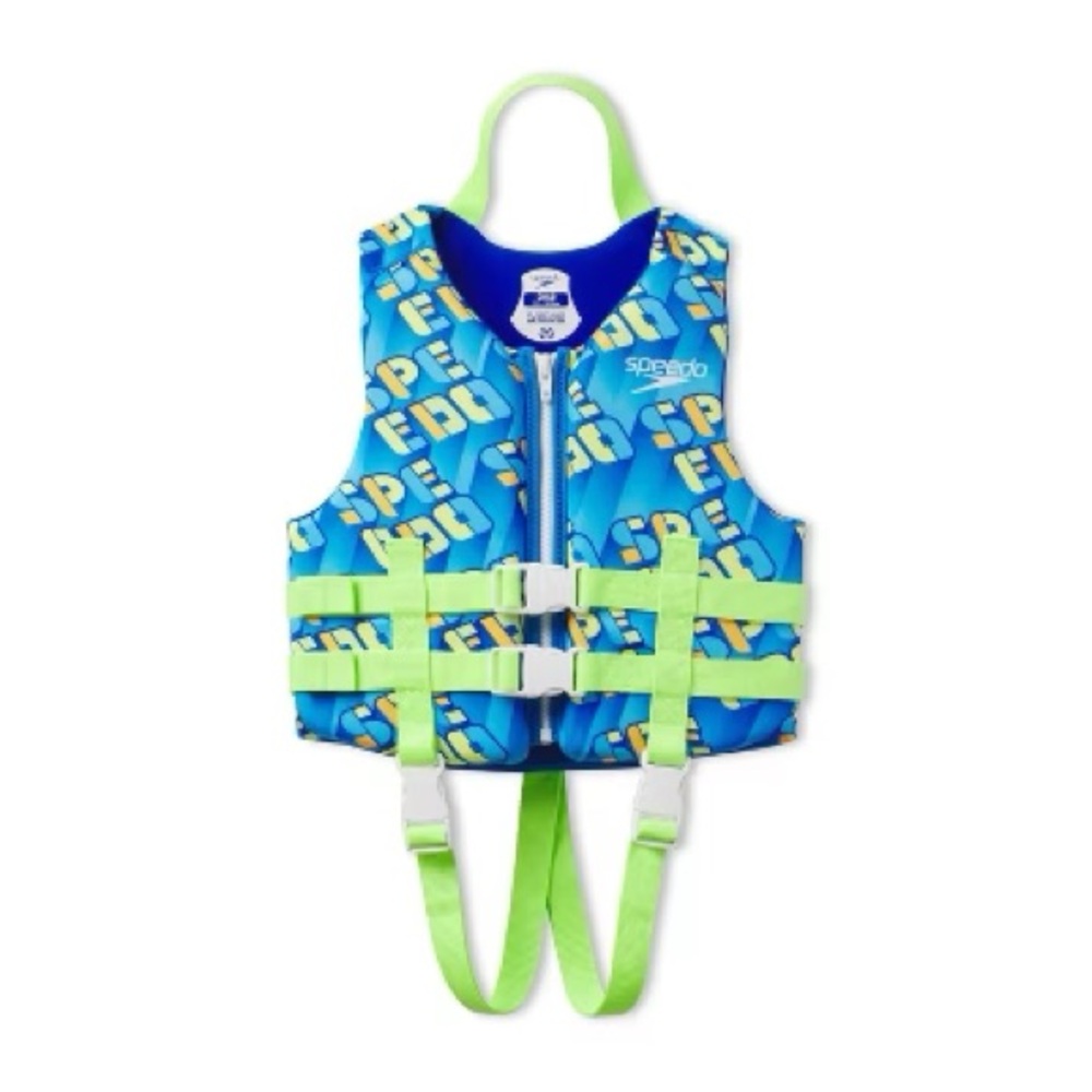 Speedo Blue and Yellow Child Life Vest